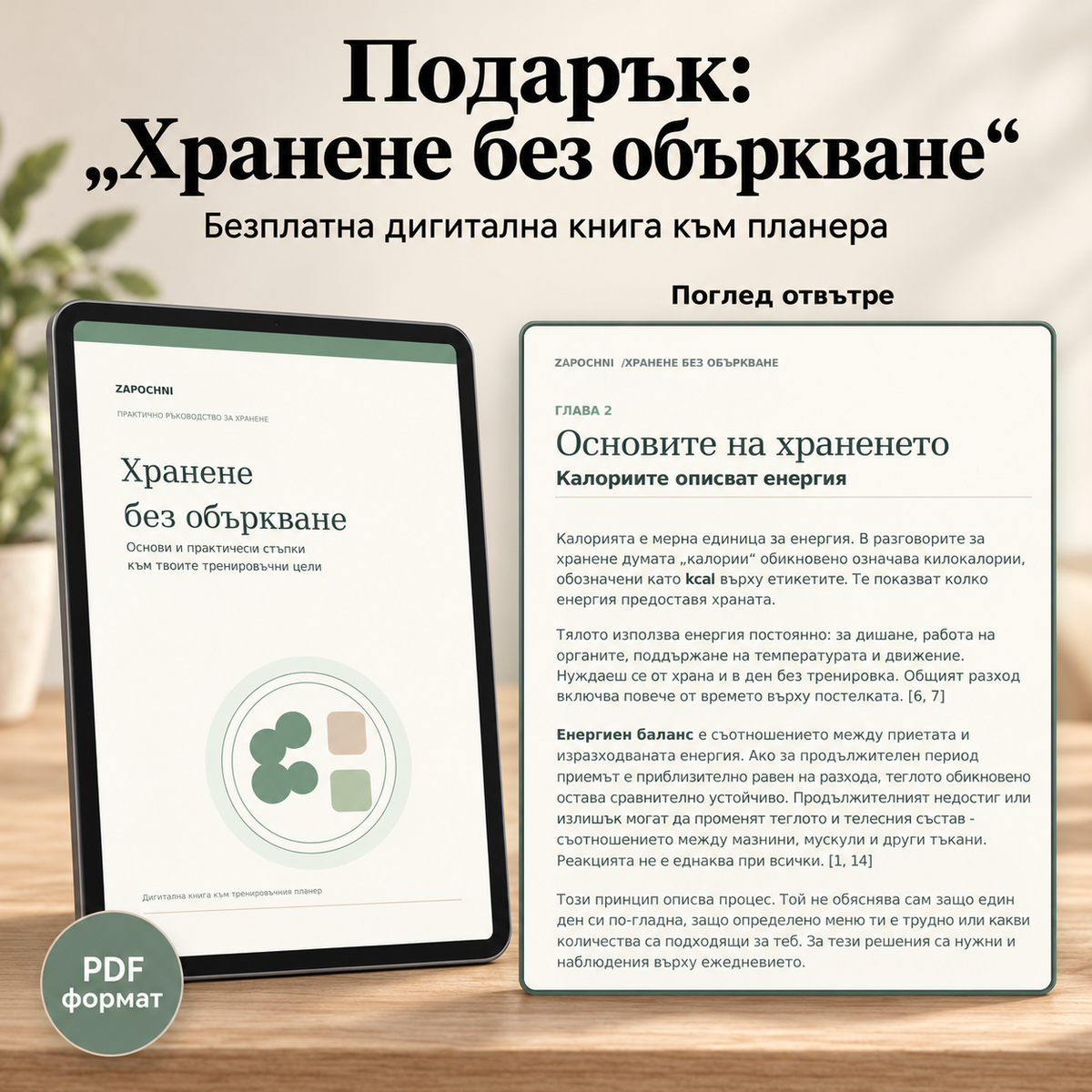 Стъпка по стъпка — тренировъчен планер